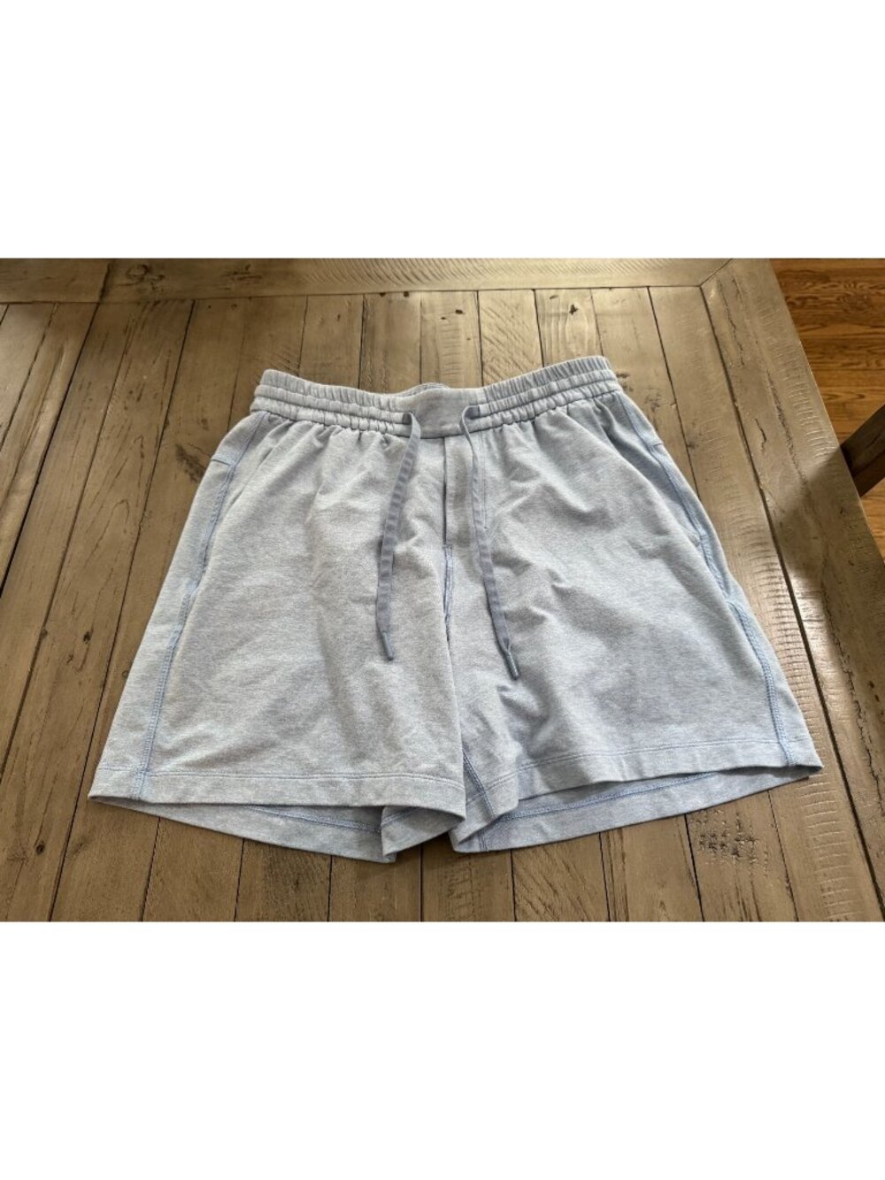 Lululemon Mens Soft Jersey Short 7" Blue Size Small
